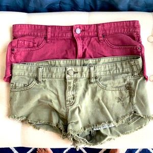 BDG urban outfitters low rise cutoff